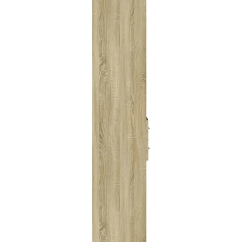 vidaXL Aparador de madera de ingeniería 30x42,5x185 cm Roble Sonoma Discount