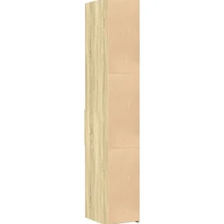 vidaXL Aparador de madera de ingeniería 30x42,5x185 cm Roble Sonoma Discount