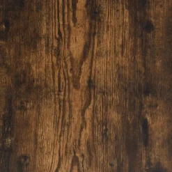 vidaXL Aparador de madera de ingeniería 50x42,5x93 cm Roble ahumado New