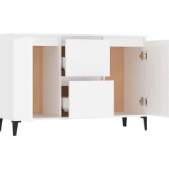vidaXL Armarios Y Almacenamiento-Aparador de madera contrachapada 102x35x70 cm