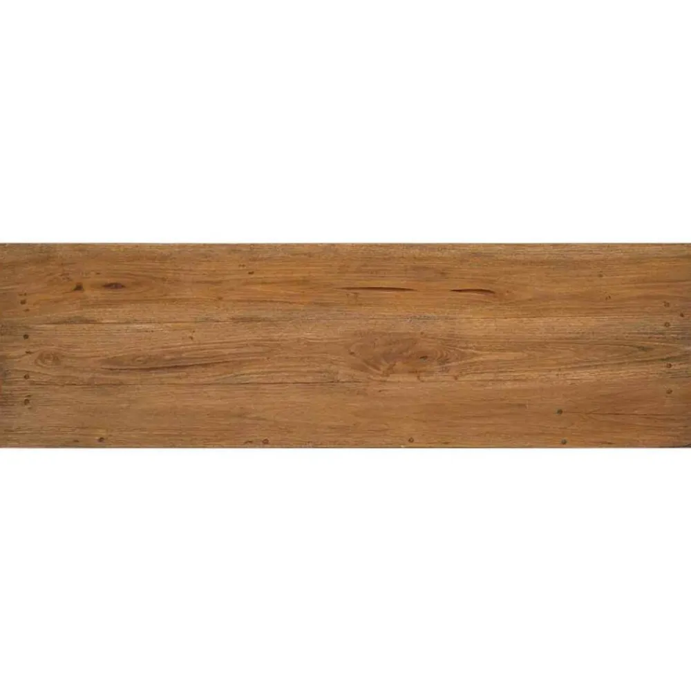 vidaXL Aparador de madera maciza de caoba 100x30x50 cm Clearance