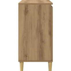 vidaXL Armarios Y Almacenamiento-Aparador de madera de ingeniería 102x35x70 cm
