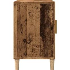 vidaXL Aparador de madera de ingeniería envejecida 100x36x60 cm Madera antigua Sale
