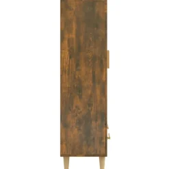 vidaXL Armarios Y Almacenamiento-Aparador de madera contrachapada 70x31x115 cm