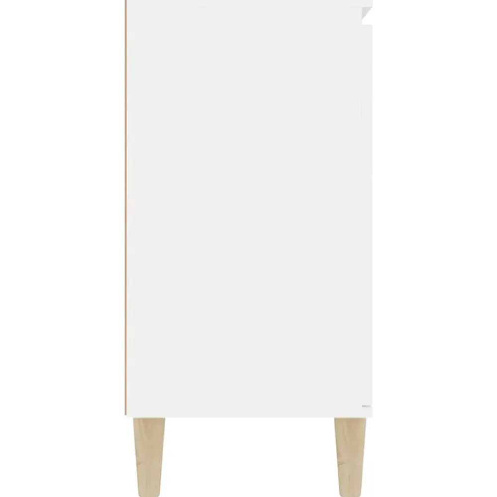 vidaXL Armarios Y Almacenamiento-Aparador de madera de ingeniería 101x35x70 cm
