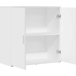 vidaXL Armarios Y Almacenamiento-Aparador de madera de ingeniería 79x38x80 cm