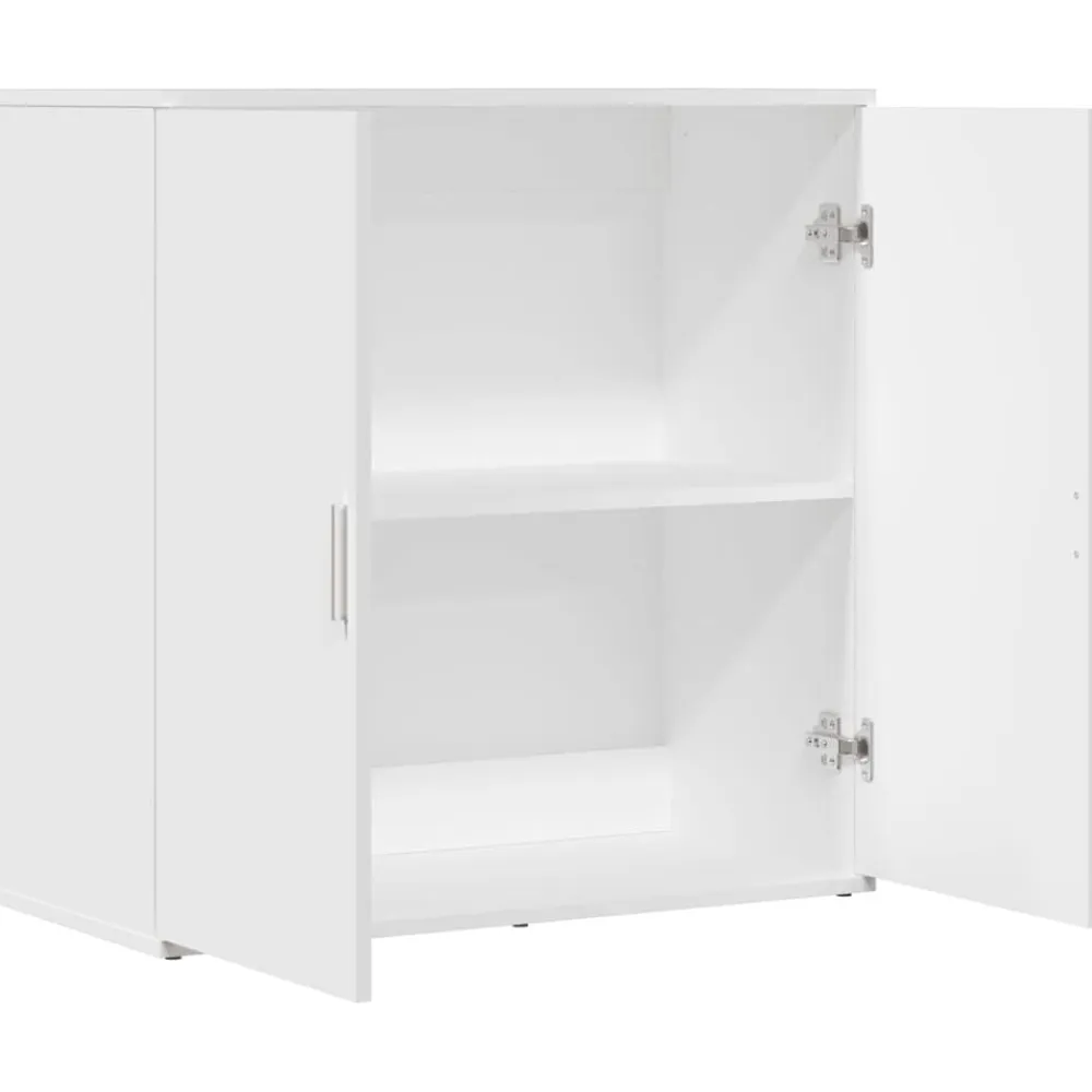 vidaXL Armarios Y Almacenamiento-Aparador de madera de ingeniería 79x38x80 cm