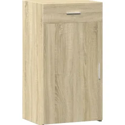 vidaXL Armarios Y Almacenamiento-Aparador de madera de ingeniería 50x42,5x93 cm
