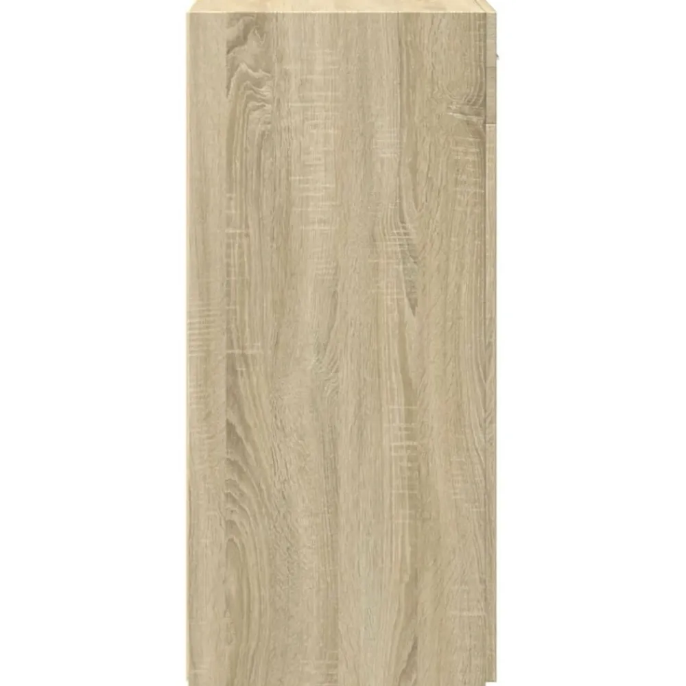 vidaXL Armarios Y Almacenamiento-Aparador de madera de ingeniería 50x42,5x93 cm