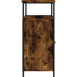 vidaXL Armarios Y Almacenamiento-Aparador de madera de ingeniería 100x35x80 cm
