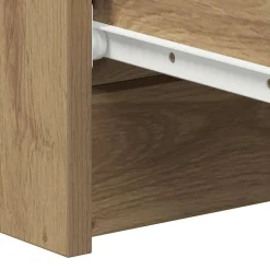 vidaXL Armarios Y Almacenamiento-Aparador de madera de ingeniería roble artisan 60x35x98,5 cm