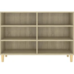 vidaXL Armarios Y Almacenamiento-Aparador de madera contrachapada 103,5x35x70 cm