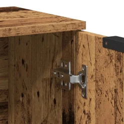 vidaXL Aparador de madera de ingeniería envejecida 60x30x70 cm Madera antigua Sale