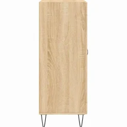 vidaXL Aparador de madera de ingeniería 69,5x34x90 cm Roble Sonoma Outlet