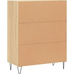 vidaXL Aparador de madera de ingeniería 69,5x34x90 cm Roble Sonoma Outlet