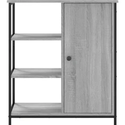 vidaXL Aparador de madera de ingeniería 70x30x80 cm Gris sonoma Sale