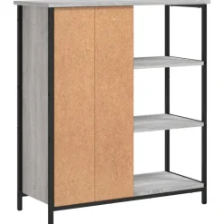 vidaXL Aparador de madera de ingeniería 70x30x80 cm Gris sonoma Sale