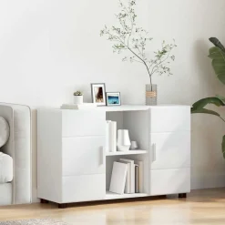 vidaXL Conjuntos De Muebles-Aparador FLORIN 88,5 x 30,5 x 55,5 cm Madera de ingeniería