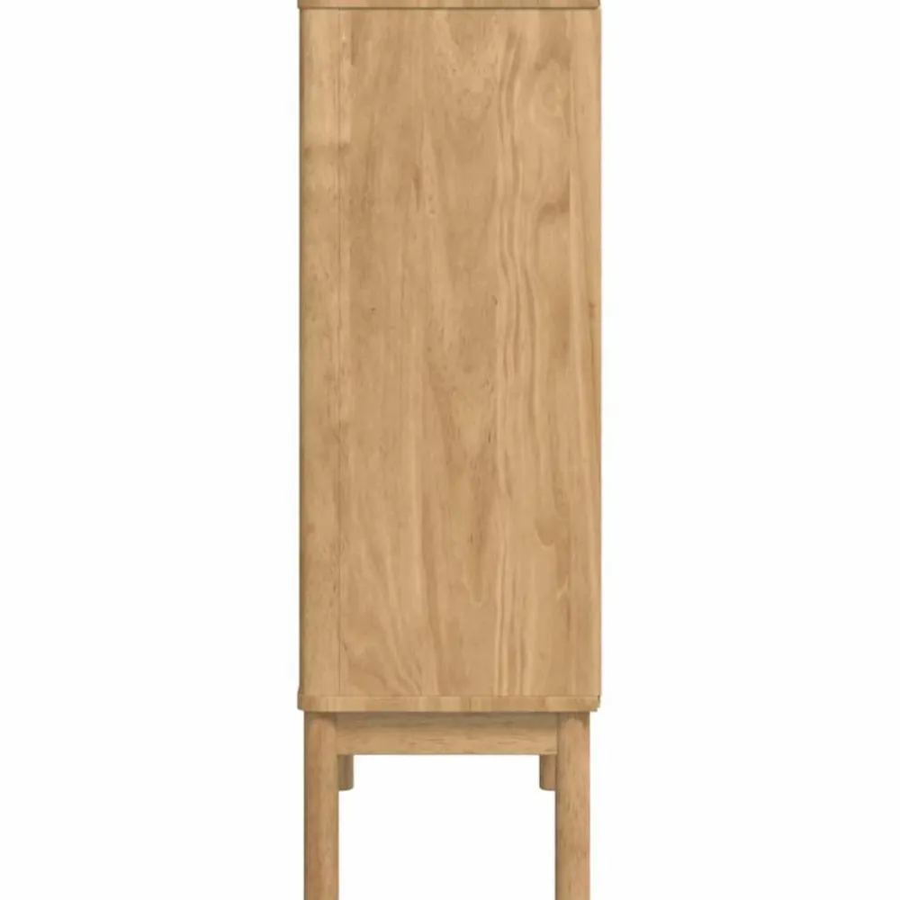 vidaXL Armarios Y Almacenamiento-Aparador FLORO Marrón cera 70 x 30 x 70,5 cm