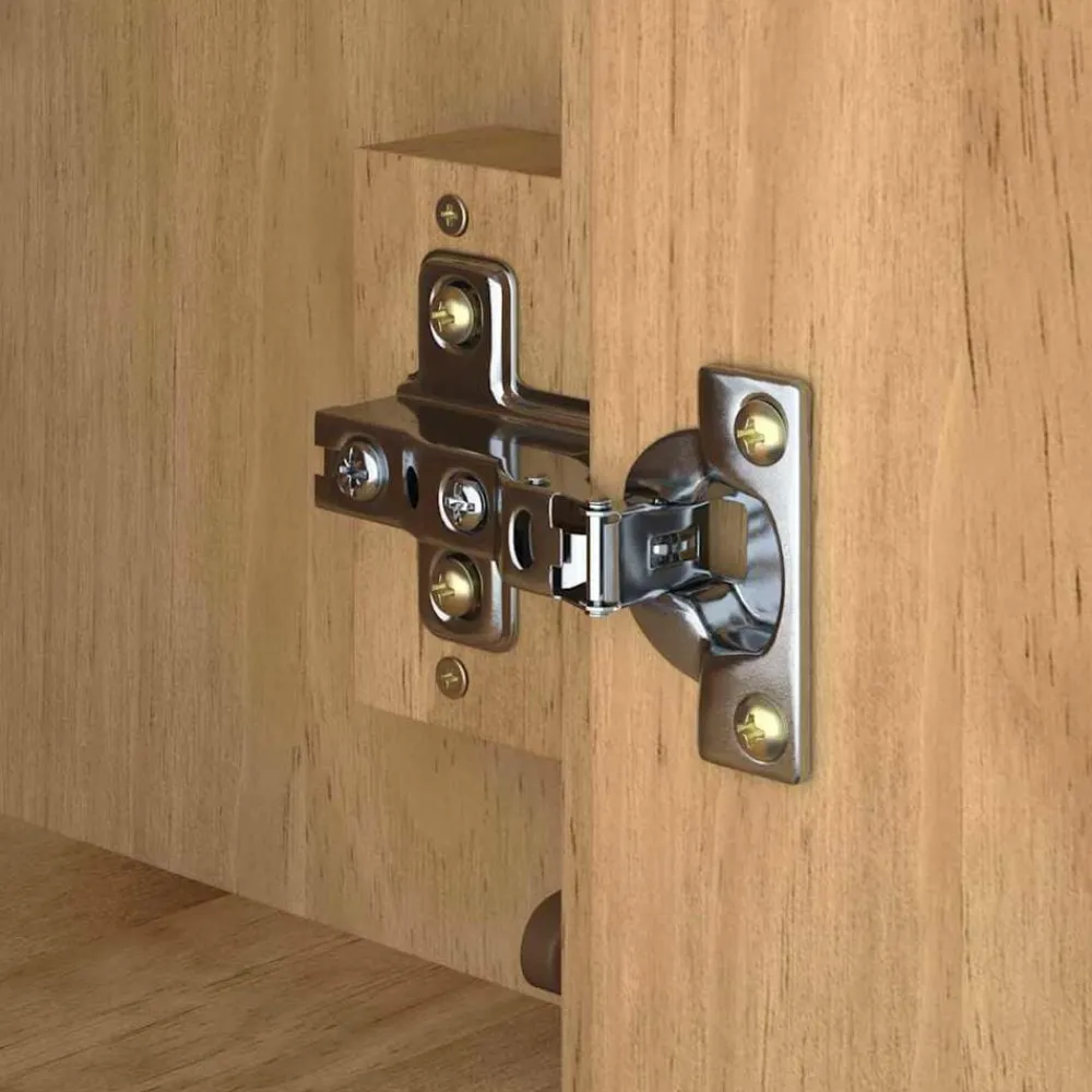 vidaXL Armarios Y Almacenamiento-Aparador FLORO Marrón cera 70 x 30 x 70,5 cm