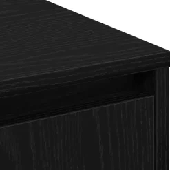vidaXL Mesas-Aparador LED 90 x 32 x 75 cm Madera de ingeniería