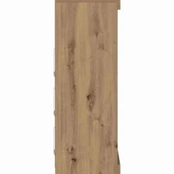 vidaXL Aparador LED Roble artesanal 60,5 x 37 x 100 cm Roble artisan Sale