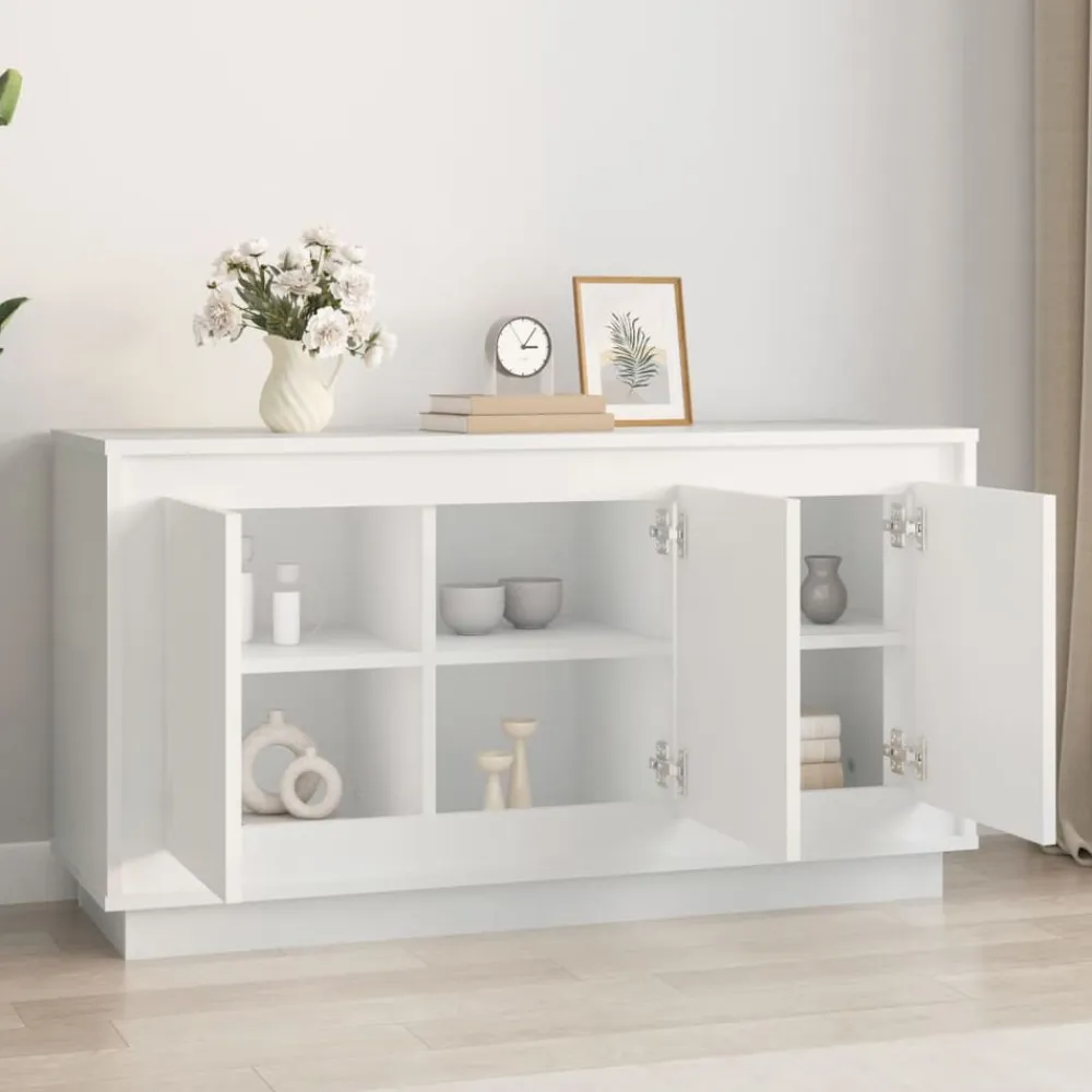 vidaXL Armarios Y Almacenamiento-Aparador madera contrachapada 102x35x55 cm