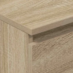 vidaXL Aparador madera contrachapada color 60x35x98,5 cm Roble Sonoma