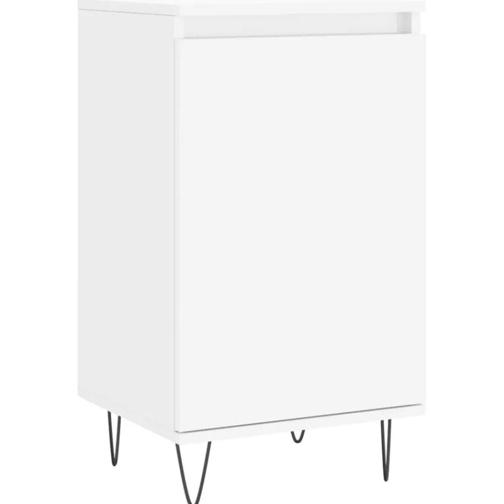 vidaXL Aparador madera de ingeniería 40x35x70 cm Blanco Outlet