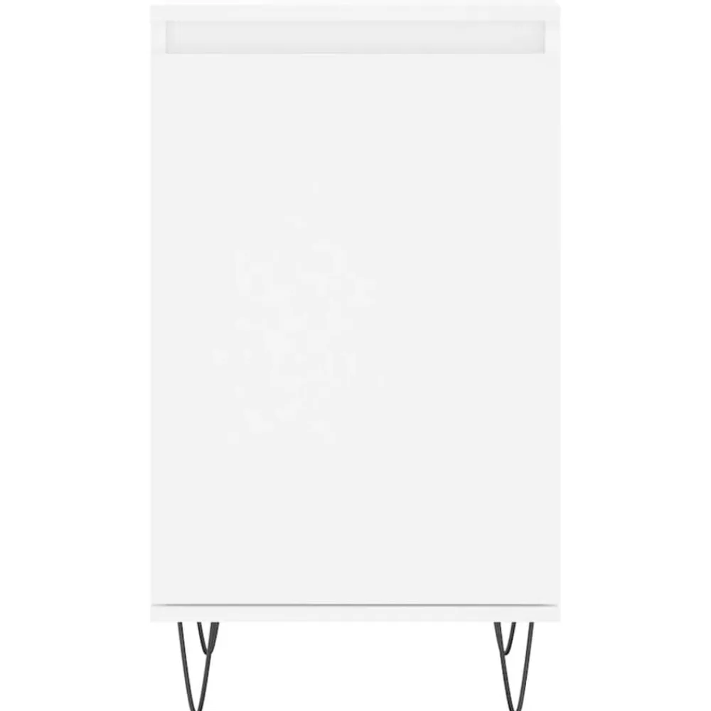vidaXL Aparador madera de ingeniería 40x35x70 cm Blanco Outlet