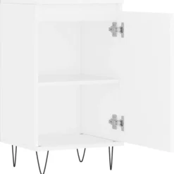 vidaXL Aparador madera de ingeniería 40x35x70 cm Blanco Outlet