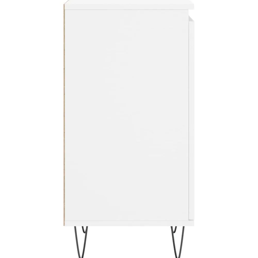 vidaXL Aparador madera de ingeniería 40x35x70 cm Blanco Outlet