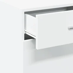 vidaXL Aparador madera de ingeniería 50x42,5x93 cm Blanco Sale