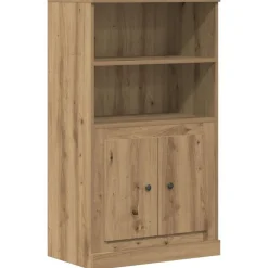 vidaXL Armarios Y Almacenamiento-Aparador madera de ingeniería artisian 60x35,5x103,5 cm