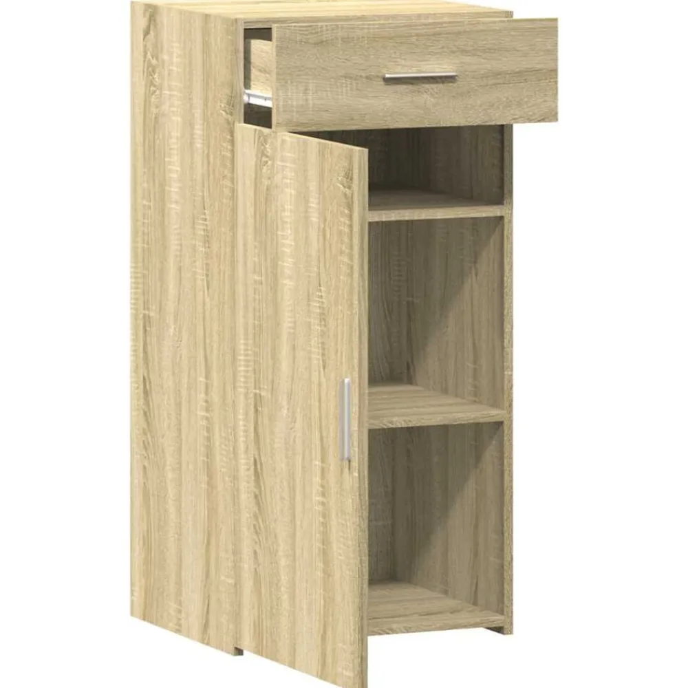 vidaXL Armarios Y Almacenamiento-Aparador madera de ingeniería 45x42,5x93 cm