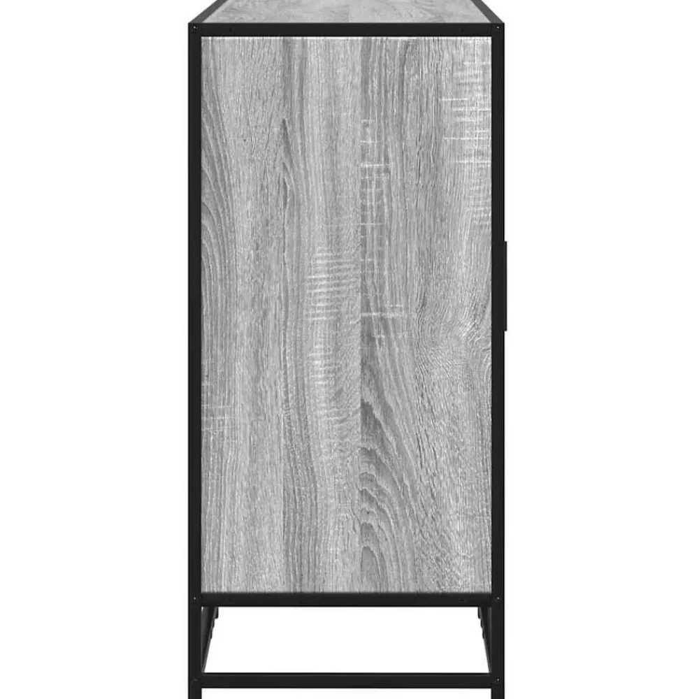 vidaXL Armarios Y Almacenamiento-Aparador madera de ingeniería 94x35x76 cm
