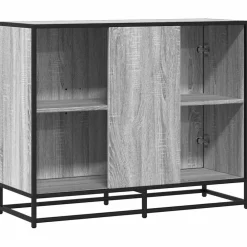 vidaXL Armarios Y Almacenamiento-Aparador madera de ingeniería 94x35x76 cm