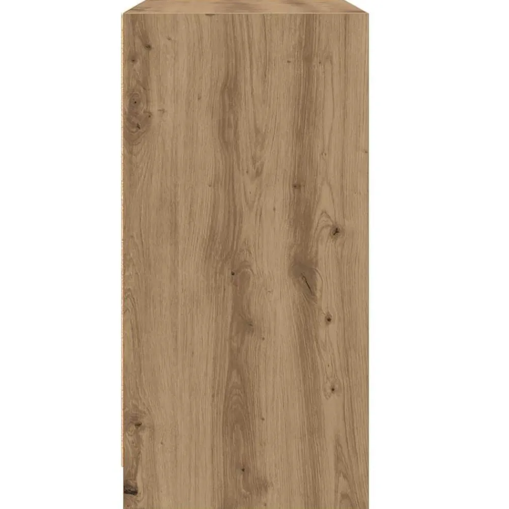 vidaXL Aparador madera de ingeniería roble artiasian 102x37x75,5 cm artisian oak Clearance