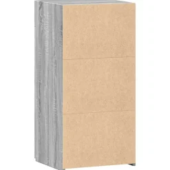 vidaXL Aparador madera de ingeniería 45x42,5x93 cm Gris sonoma