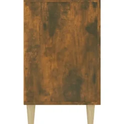 vidaXL Aparador madera de ingeniería 100x36x60 cm Roble ahumado Discount