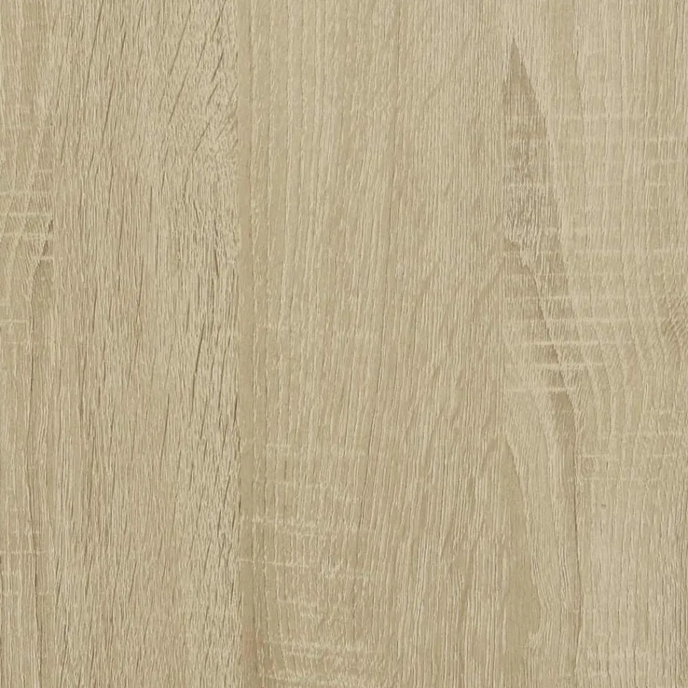 vidaXL Aparador madera ingeniería y metal 68x35x76 cm Roble Sonoma Sale