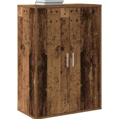 vidaXL Aparador Madera vieja 60 x 31 x 84 cm Madera de ingeniería Madera envejecida Best