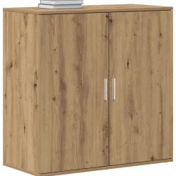 vidaXL Armarios Y Almacenamiento-Aparador Roble artesanal 79 x 38 x 80 cm Madera de ingeniería