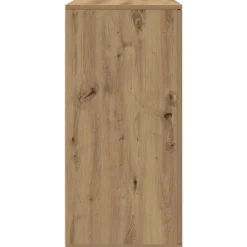 vidaXL Armarios Y Almacenamiento-Aparador Roble artesanal 79 x 38 x 80 cm Madera de ingeniería
