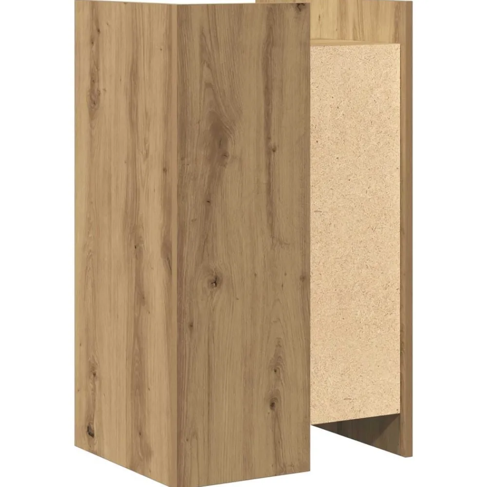 vidaXL Aparador Roble artesanal 45 x 35 x 75 cm Roble artisan Discount