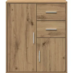 vidaXL Armarios Y Almacenamiento-Aparador Roble artesanal 60 x 31 x 70 cm Madera de ingeniería