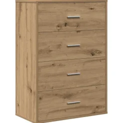 vidaXL Armarios Y Almacenamiento-Aparador Roble artesanal 60 x 31 x 84 cm Madera de ingeniería