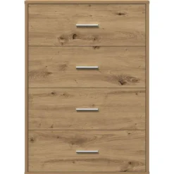 vidaXL Armarios Y Almacenamiento-Aparador Roble artesanal 60 x 31 x 84 cm Madera de ingeniería