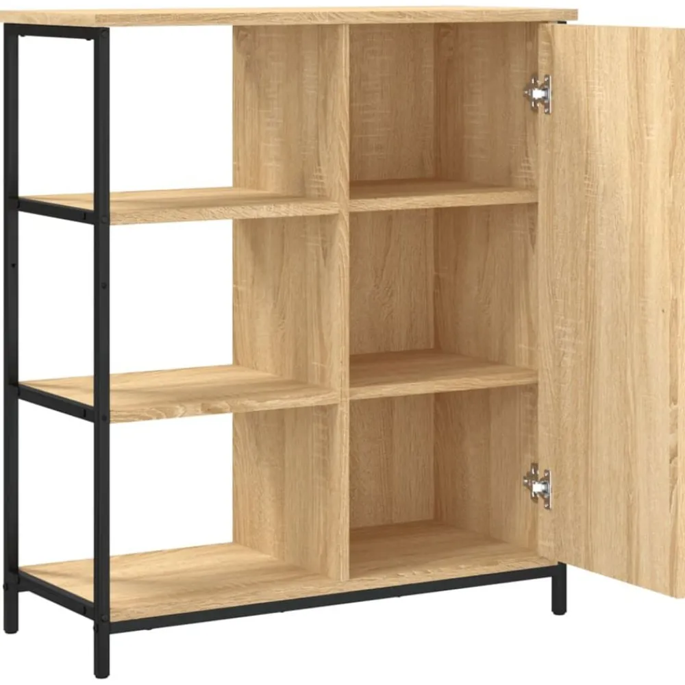 vidaXL Armarios Y Almacenamiento-Aparador 70x30x80 cm Madera de ingeniería