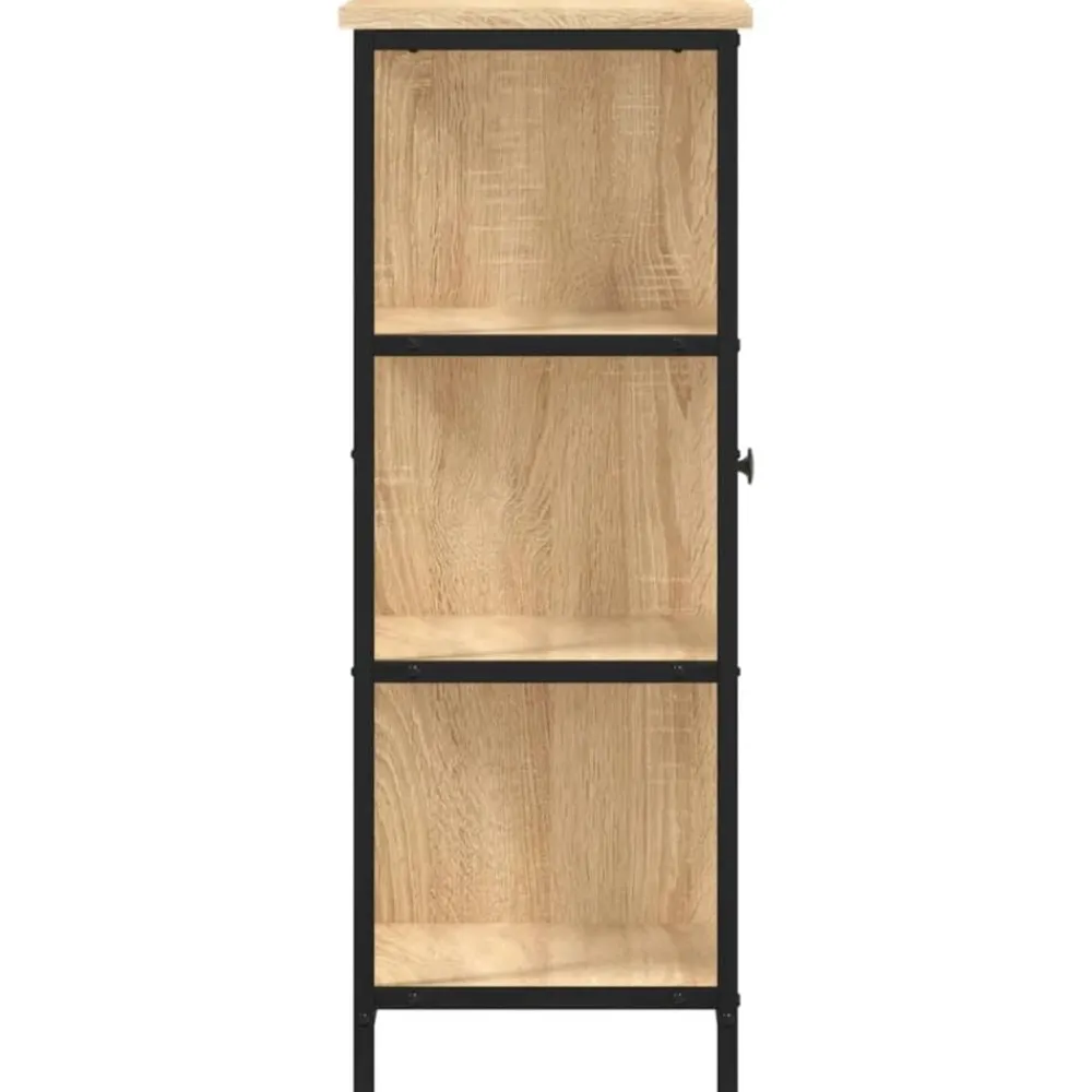 vidaXL Armarios Y Almacenamiento-Aparador 70x30x80 cm Madera de ingeniería